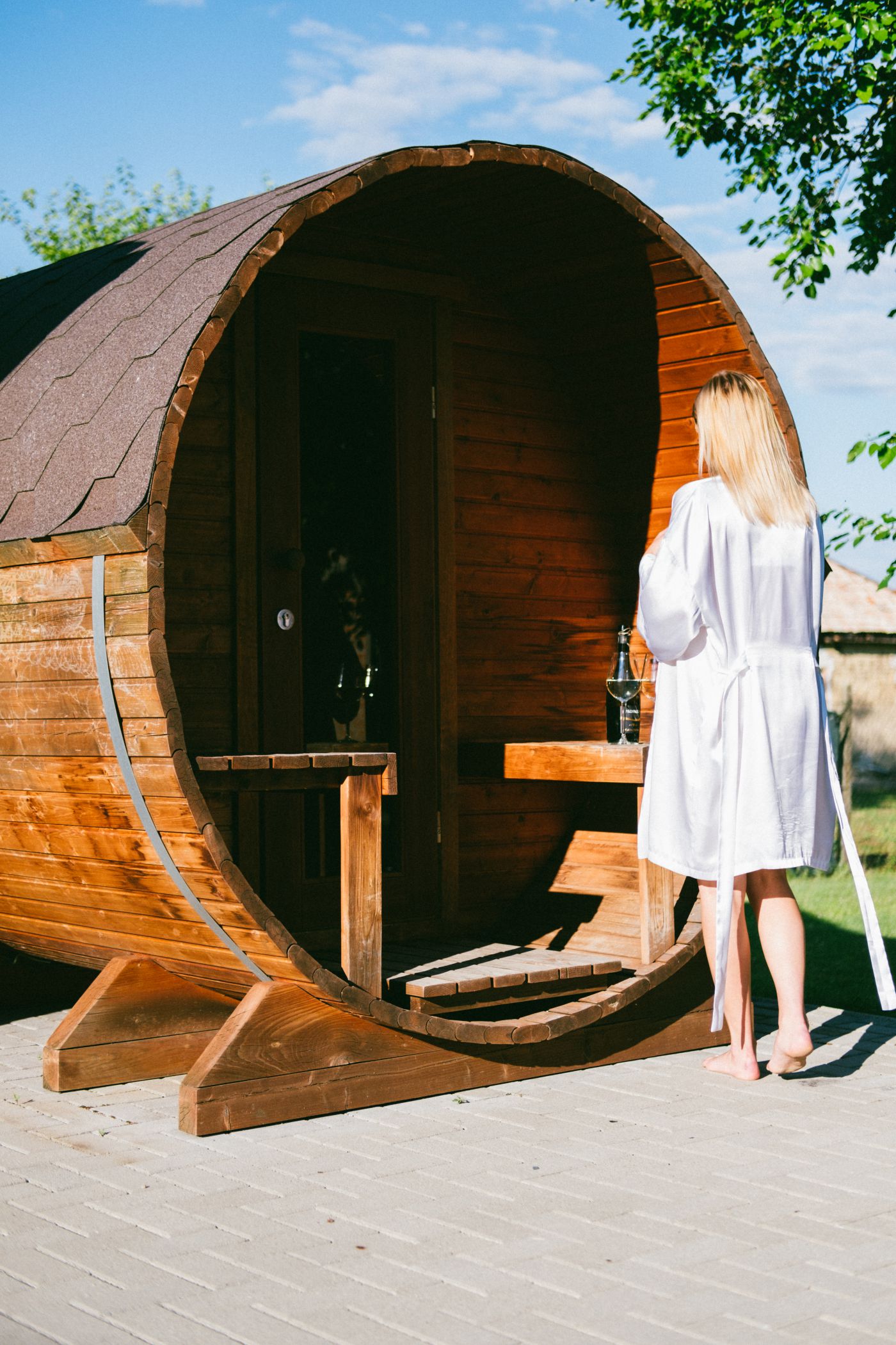 Sudová fínska sauna
